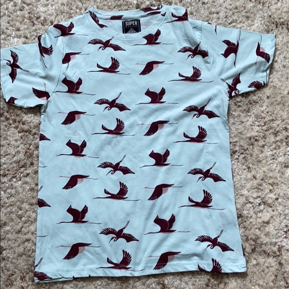 Super Massive Men’s Bird Shirt